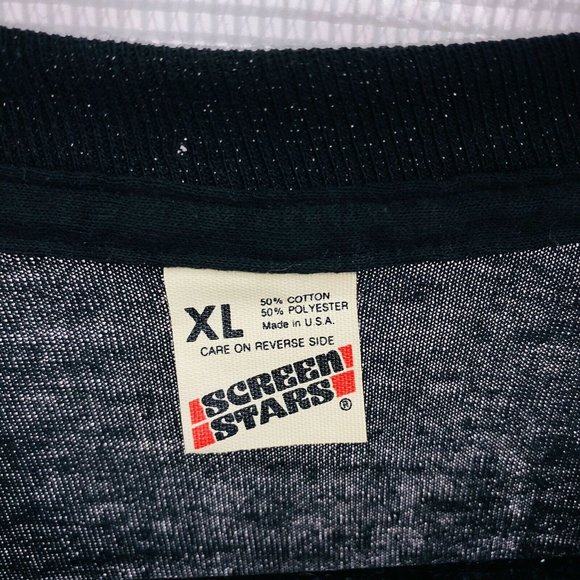 U.S. ARMY 66Th Division T-shirt Vintage L Black - Picture 4 of 4